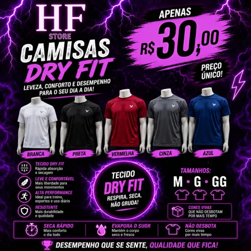 Camisa Dry Fit
