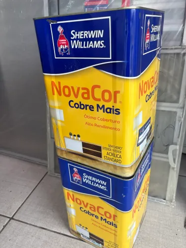 Tinta nova cor cinza alpino