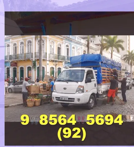 Frete é a solução! Conte comigo para suas mudanças e transporte rápido.