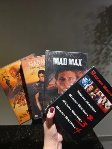Dvd Coleção Mel Gibson, Máquina Mortífera E Trilogia Mad Max