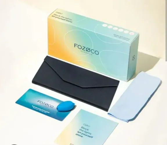 Óculos Fozoco Filtro de Luz Azul para Jogar, Trabalhar e estudar