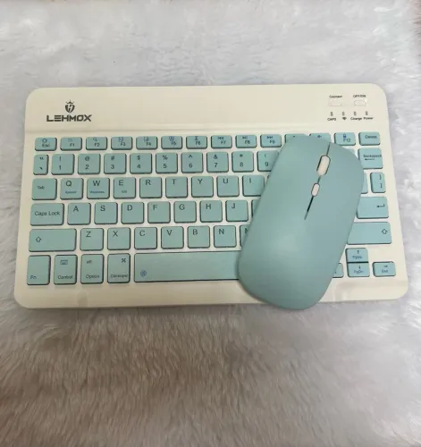 Teclado + Mouse Bluetooth