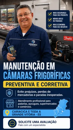 Técnico em Câmaras Frigoríficas - Preventiva e Corretiva