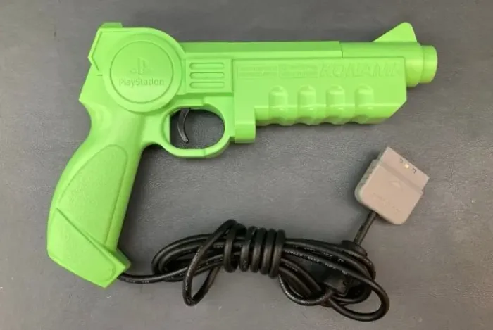 Konami Justifier Green Light Gun para Sony PlayStation 1