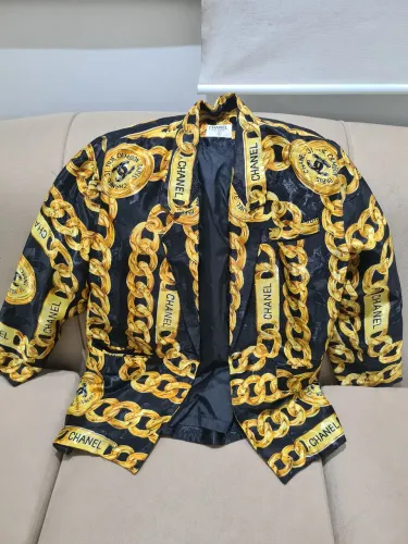 Blazer/Terno Chanel Chain (Correntes) Vintage (Com Danos)