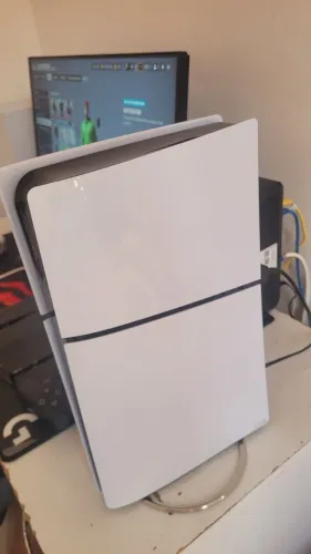 PS5 SLIM+2 Controles+Suporte Vertical 