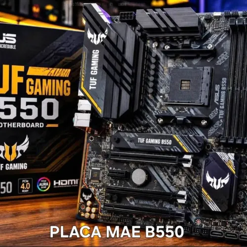 Placa mae b550 nova