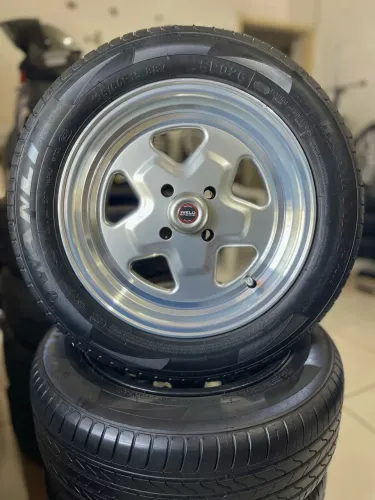 Rodas aro 15 Weld Pro Star + Pneus 195/60R15