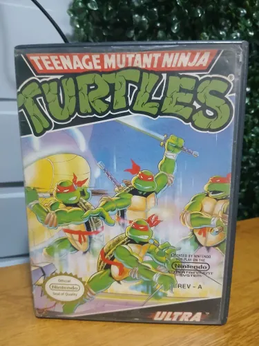 TURTLES JOGO NINTENDINHO ORIGINAL