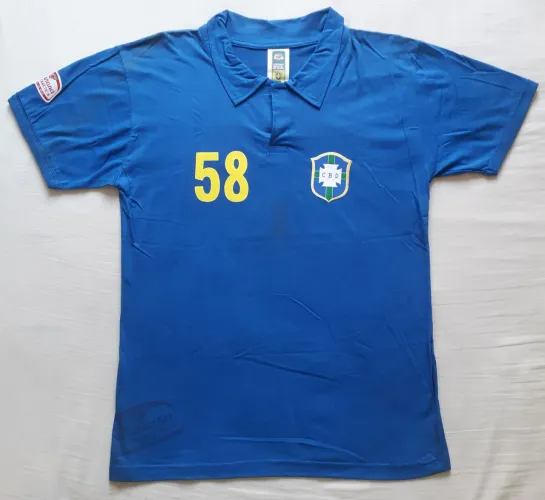 Camisa Azul Brasil 58 - Guaraná