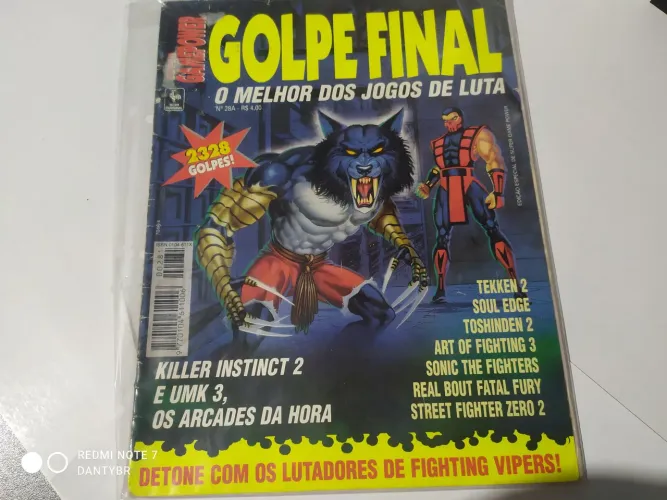 Revista Super Game Power / Golpe Final/ Jogos de luta