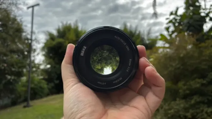 Lente Meike 85mm f1.8 AF para Nikon (Estado de nova)