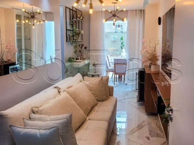 Apartamento mobiliado 103m² 3 dormitórios 1 vaga no Residencial Teg Corazza Lapa