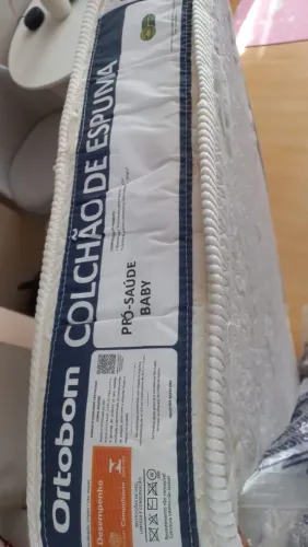 Colchão de berço Ortobom Pró-Saúde Baby