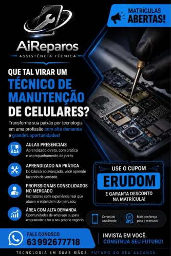 Curso técnico em manutenção de celulares 