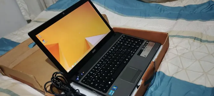 Notetbook acer core i3 hd 500 4gb já formatado até 12x cartao 
