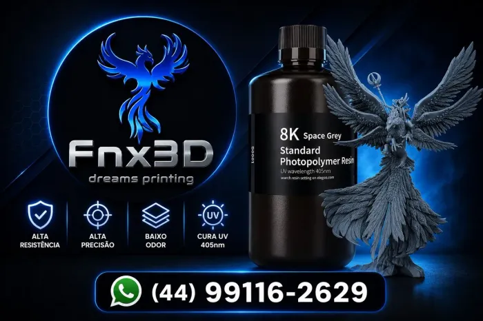 Resina de impressora 3D