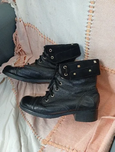 Bota feminina 37 couro legítimo