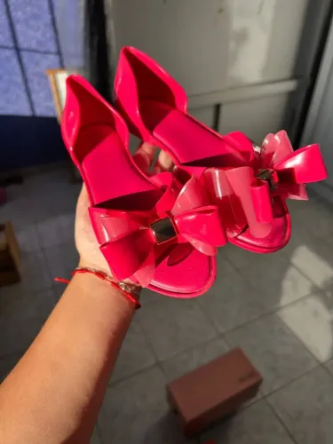 Melissa rosa batom/pink<br>Número 30