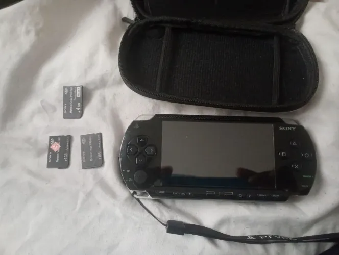 PSP desbloqueado completo com 3 memory stick 