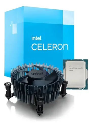 CPU GAMER CELERON G6900 C/ GRÁFICOS INTEGRADOS + CPU FAN LGA1700