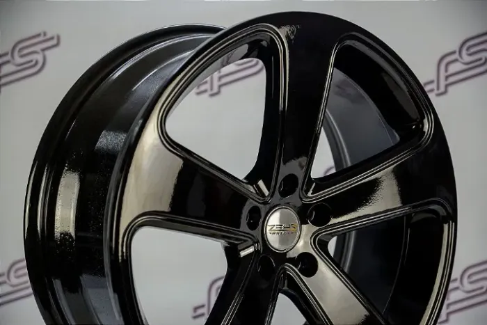 Jogo De Rodas Ford Mustang Preto Piano 5x114,3 - 20x8 E 20x9