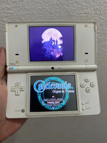 Nintendo DSI Branco Destravado + 100 Jogos Instalados + Cartão SD