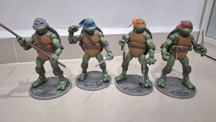 Tartarugas Ninjas Movie Stars 1990 Playmates