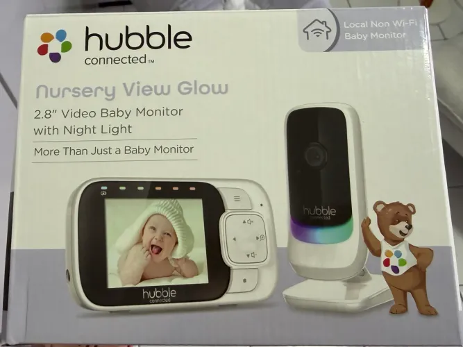 Babá Eletrônica Hubble Nursery View Glow