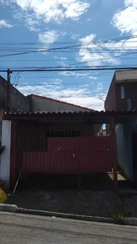 Casa para Locação em Suzano, Vila Helena, 1 dormitório, 1 banheiro, 1 vaga