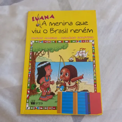 Livro Menina que viu Brasil Neném