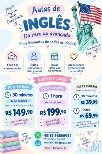 Aulas de ingles