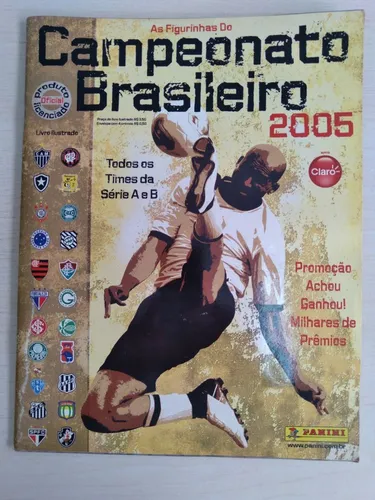 Álbum de figurinhas Campeonato Brasileiro 2005