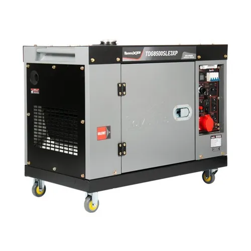 Gerador a Diesel 7 KVA Trifásico 220/380 Toyama TDG8500 SLE3XP Cabinado