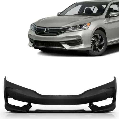 Parachoque Dianteiro Honda Accord 2016 à 2017 - Preto Liso - TYG