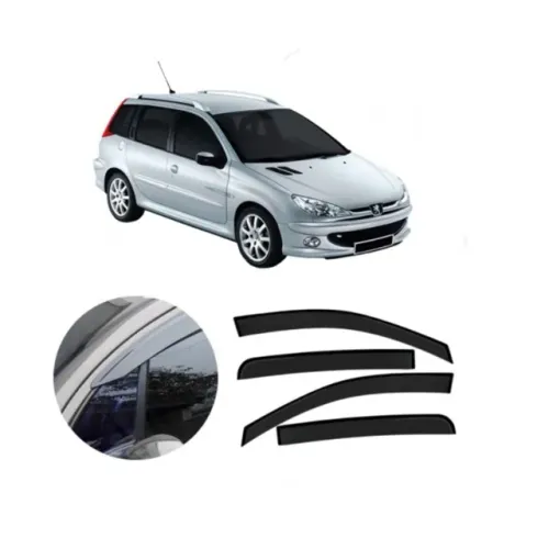 Calha de Chuva Peugeot 206/207 Sw Perua - Ecotap