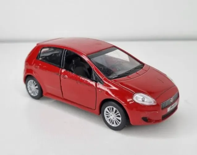 Miniatura Fiat Punto Coleção Carros Do Brasil 1/43