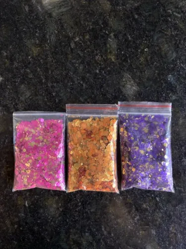 Glitters - 3 cores vibrantes