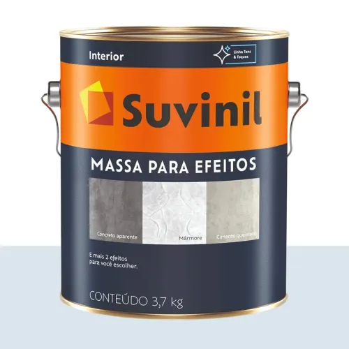 Massa para Efeito Mármore Suvinil Chuva Fina 2,88 L