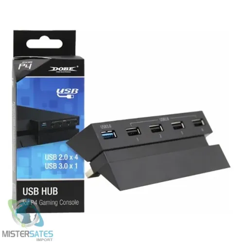 Ps4 Expander Hub 5 Portas Usb 3.0 2.0 Adaptador De Alta Velocidade - COD 1105