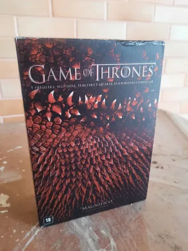 Box Game of Thrones Temporadas 1 a 4 **leia a descrição**