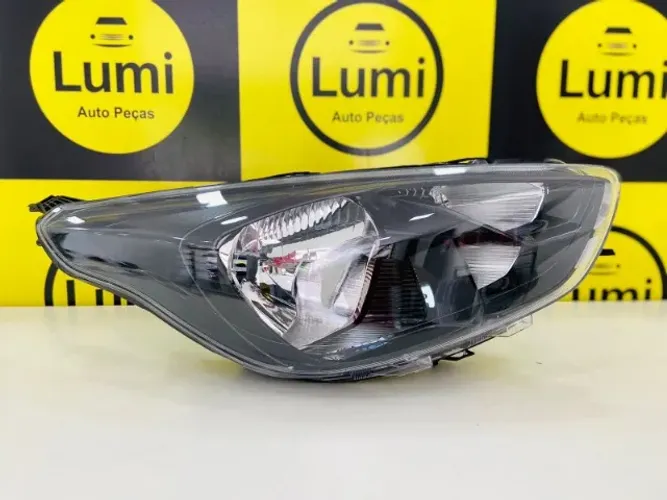 Farol Ford KA 2019/2023 Mascara Negra Arteb - NOVO