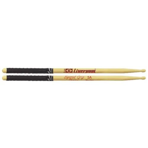 Baquetas para Bateria Liverpool Special Grip - 5A ou 7A