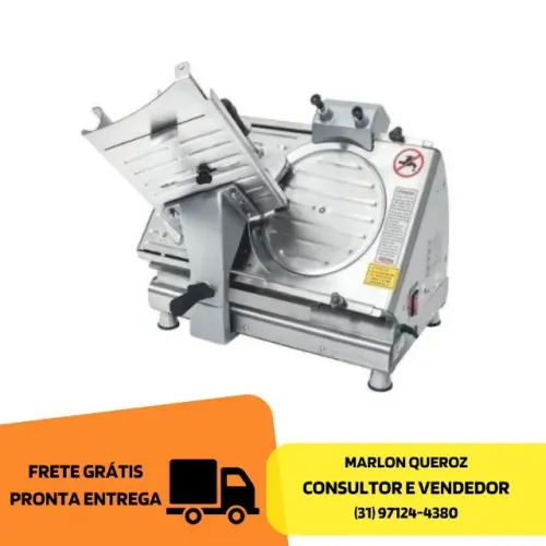 Cortador de Frios Semi Automático Novo Lam 30 Bermar