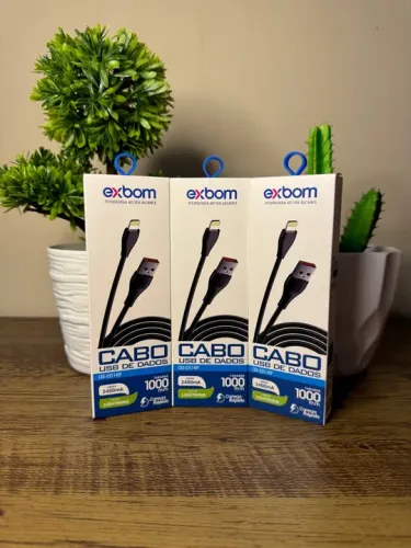 Cabo carregador para iPhone (entregamos 24h)
