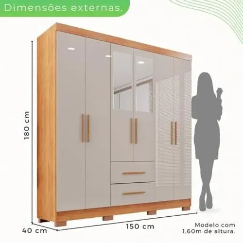 ROUPEIRO CASAL ESTRELA 6 PORTAS