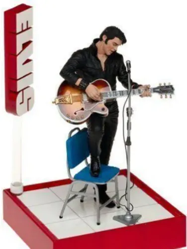 Figura de Ação Elvis Presley '68 comeback 1/6 McFarlane
