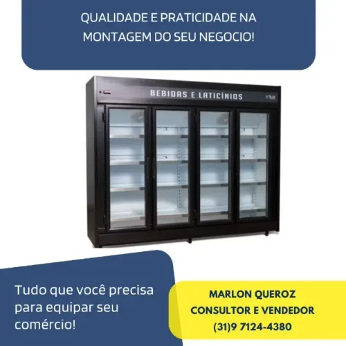 Freezer Refrigerador 4 Portas Polar