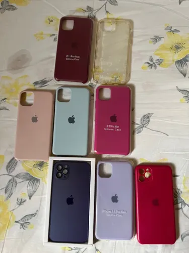 Capas de Silicone para iPhone 11 Pro Max - Novas