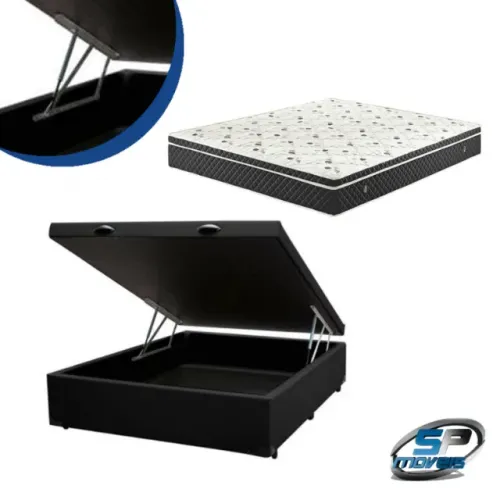 Cama Molas Bonnel Casal 20cm - Direto da Fabrica 